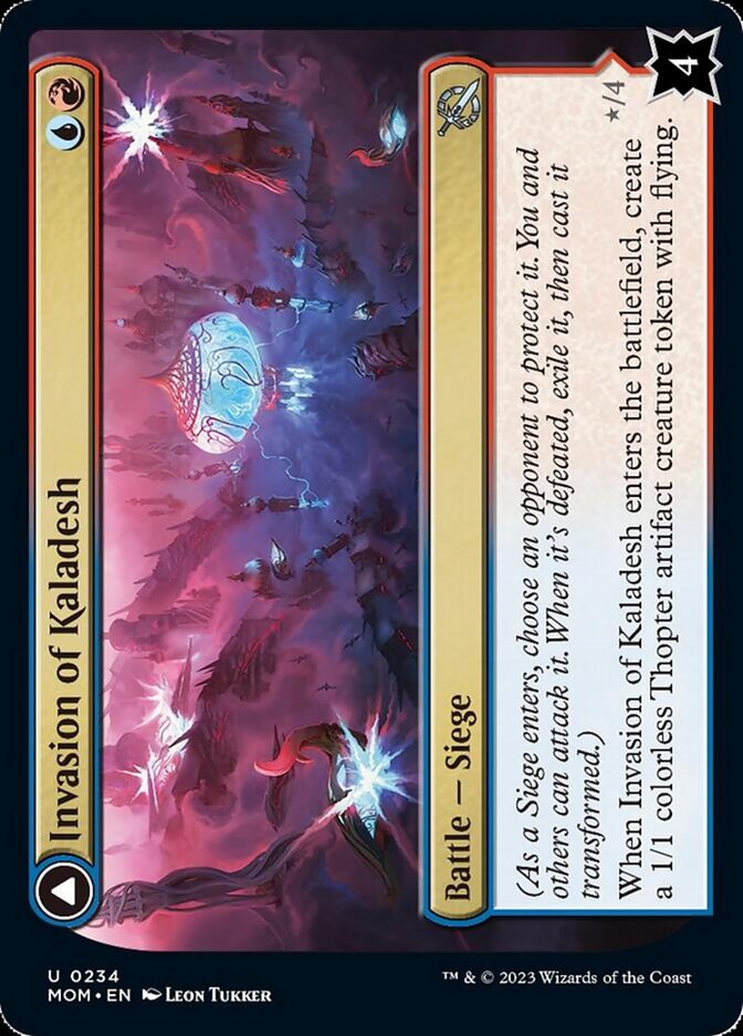 Invasion of Kaladesh // Aetherwing, Golden-Scale Flagship [March of the Machine] - Destination Retro