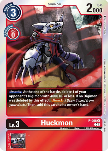 Huckmon [P-066] (Limited Card Pack) [Promotional Cards] - Destination Retro