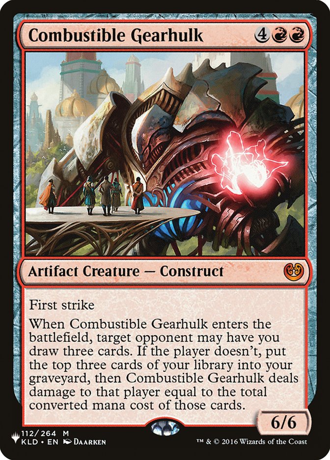 Combustible Gearhulk [The List] - Destination Retro