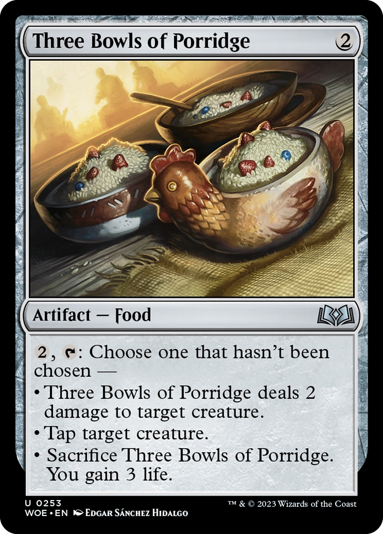 Three Bowls of Porridge [Wilds of Eldraine] - Destination Retro