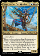 Satya, Aetherflux Genius [Modern Horizons 3 Commander] - Destination Retro