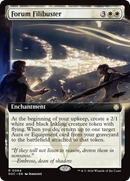 Forum Filibuster (Extended Art) [Secrets of Strixhaven Commander] - Destination Retro