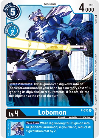 Lobomon [P-030] (Revision Pack 2021) [Promotional Cards] - Destination Retro