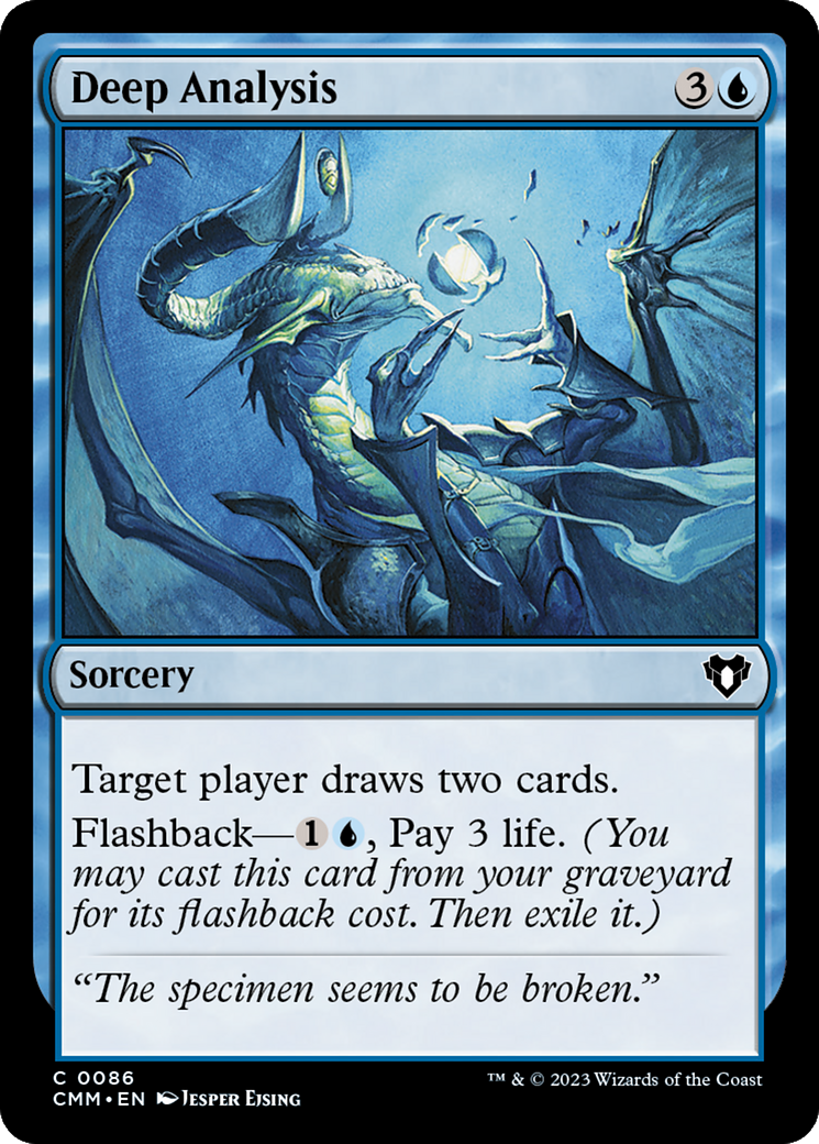 Deep Analysis [Commander Masters] - Destination Retro