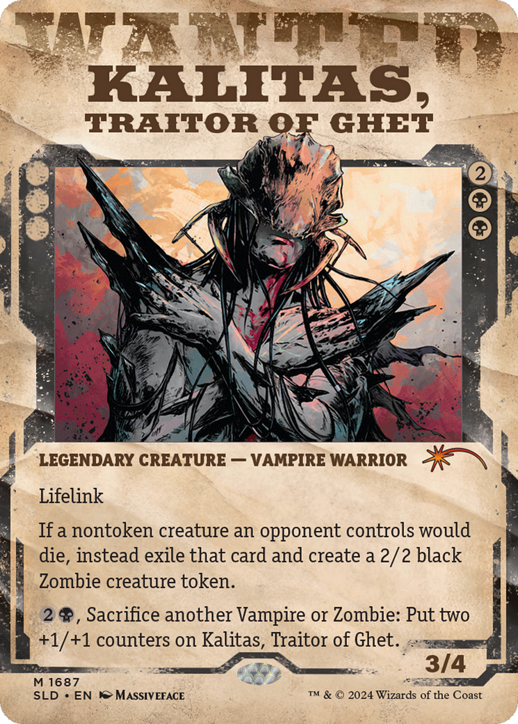 Kalitas, Traitor of Ghet [Secret Lair Drop Series] - Destination Retro