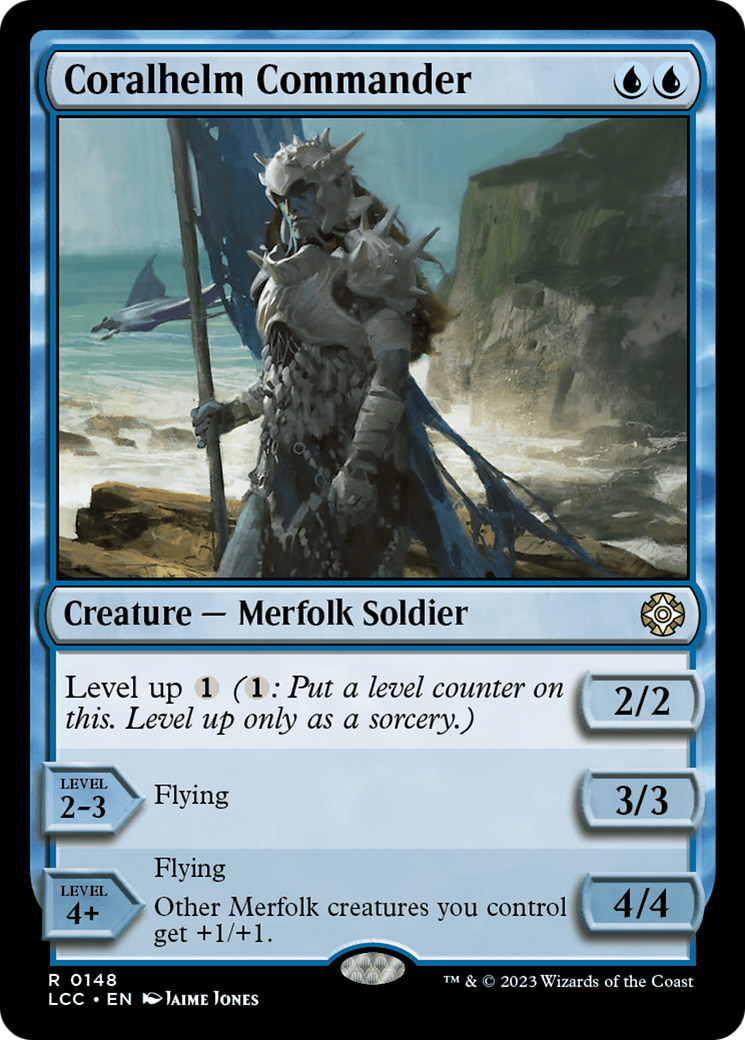 Coralhelm Commander [The Lost Caverns of Ixalan Commander] - Destination Retro