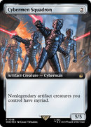 Cybermen Squadron (Extended Art) (Surge Foil) [Doctor Who] - Destination Retro