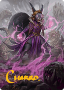 Liliana of the Dark Realms Art Card (Gold-Stamped Signature) [Bloomburrow Art Series] - Destination Retro