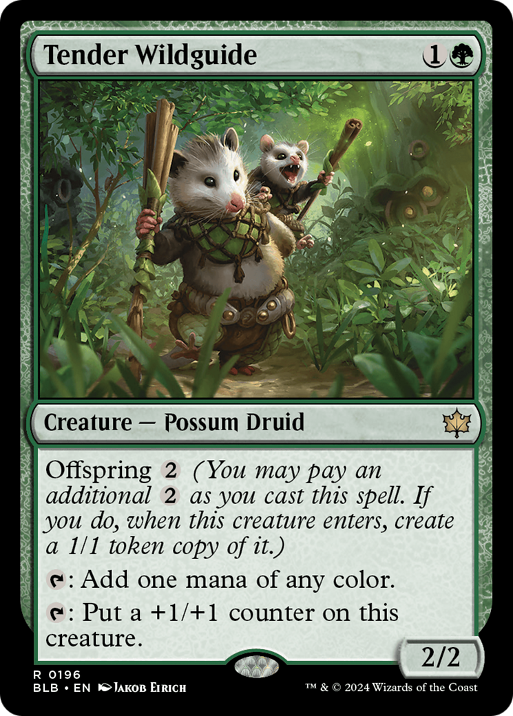 Tender Wildguide [Bloomburrow] - Destination Retro