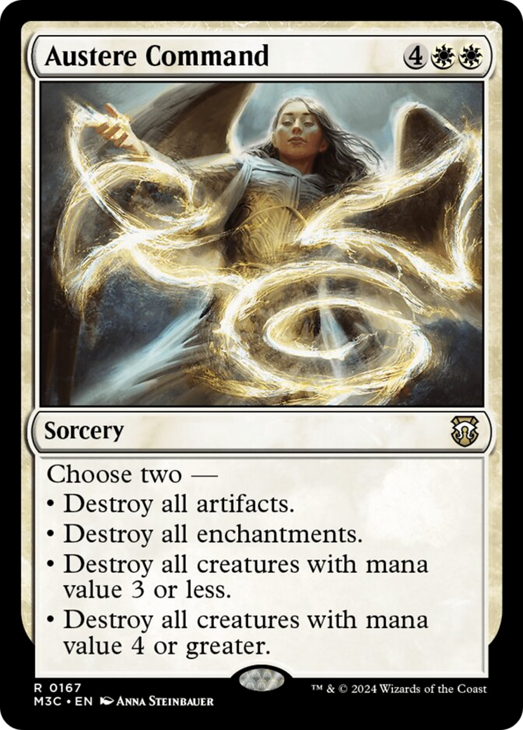 Austere Command (Ripple Foil) [Modern Horizons 3 Commander] - Destination Retro