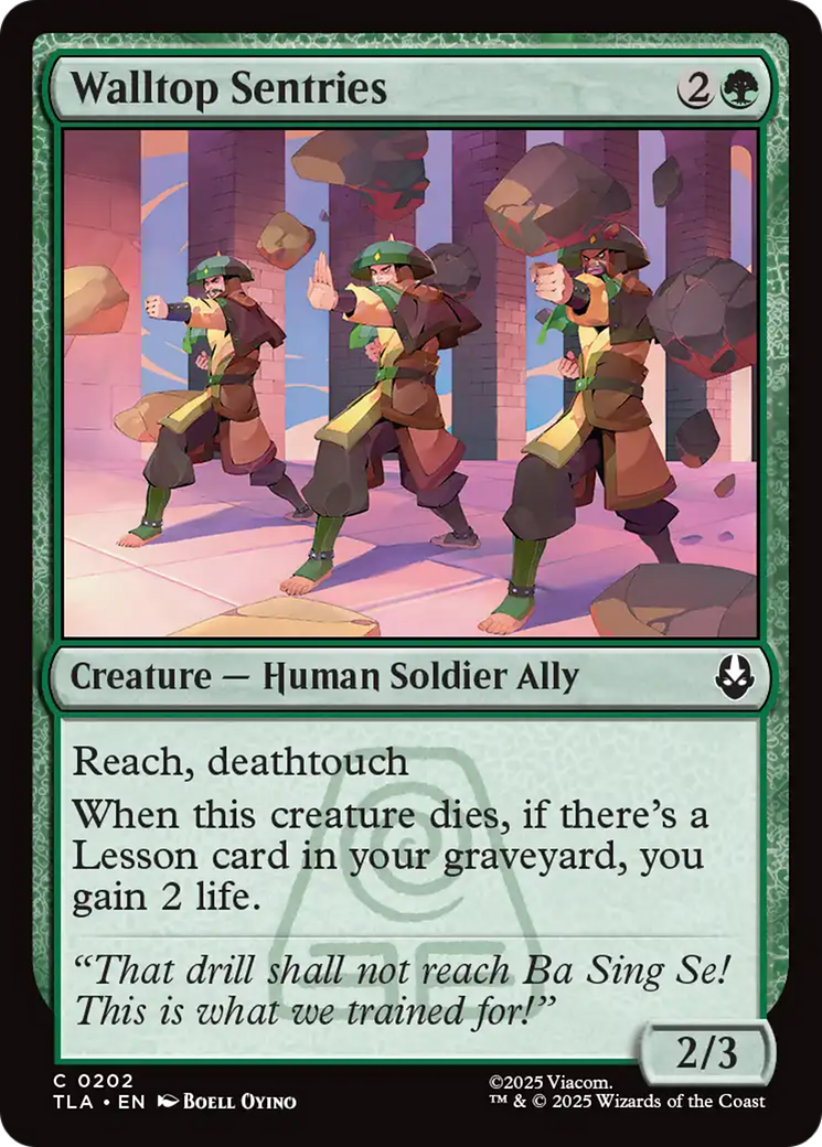 Walltop Sentries [Avatar: The Last Airbender] - Destination Retro