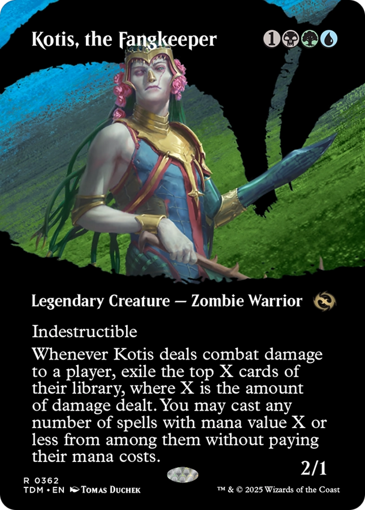 Kotis, the Fangkeeper (Borderless) [Tarkir: Dragonstorm] - Destination Retro