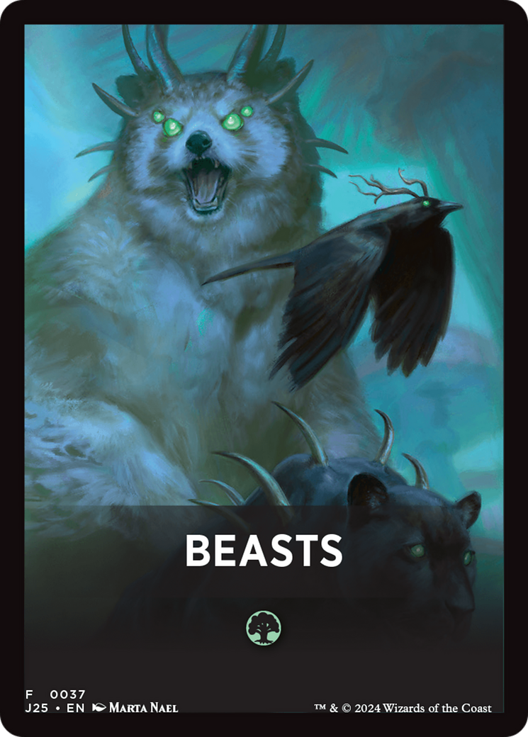 Beasts Theme Card [Foundations Jumpstart Front Cards] - Destination Retro