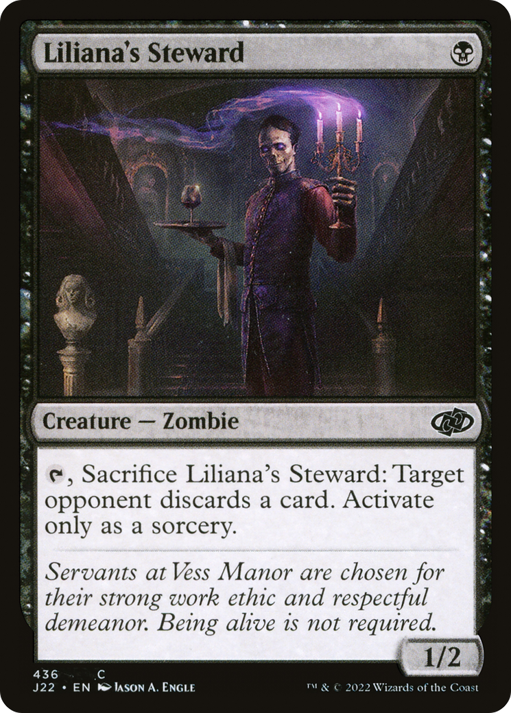 Liliana's Steward [Jumpstart 2022] - Destination Retro