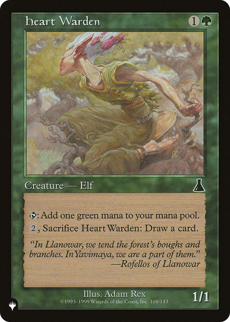 Heart Warden [The List] - Destination Retro