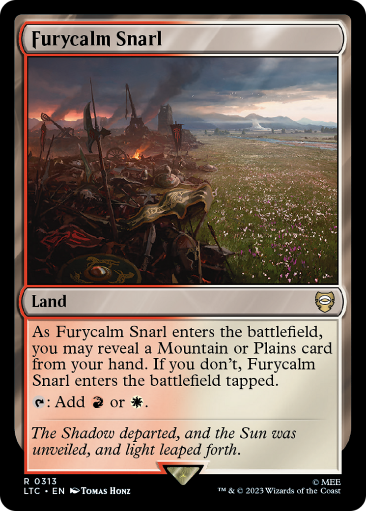 Furycalm Snarl [The Lord of the Rings: Tales of Middle-Earth Commander] - Destination Retro