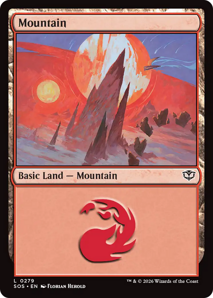 Mountain (0279) [Secrets of Strixhaven] - Destination Retro