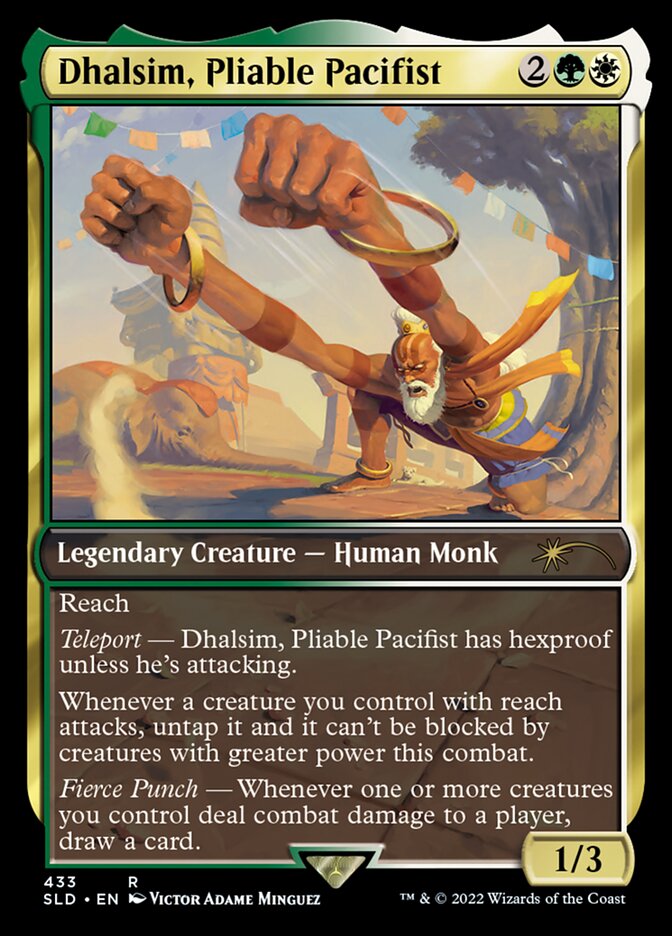 Dhalsim, Pliable Pacifist [Secret Lair Drop Series] - Destination Retro