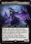 Zul Ashur, Lich Lord (Extended Art) [Foundations] - Destination Retro