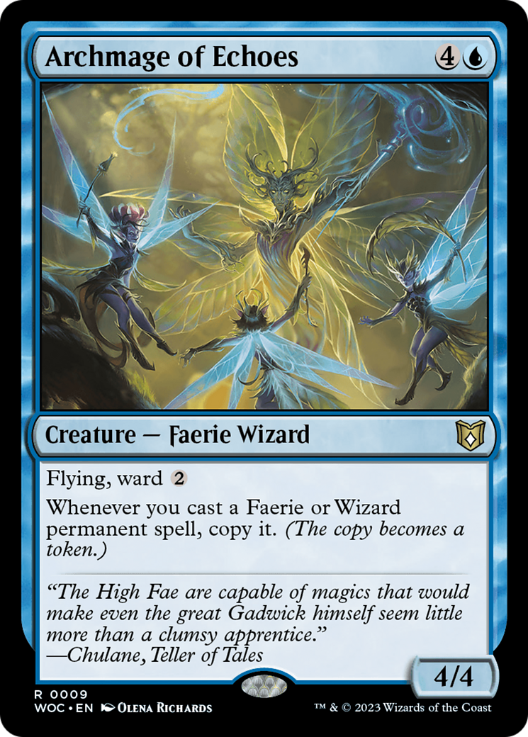 Archmage of Echoes [Wilds of Eldraine Commander] - Destination Retro