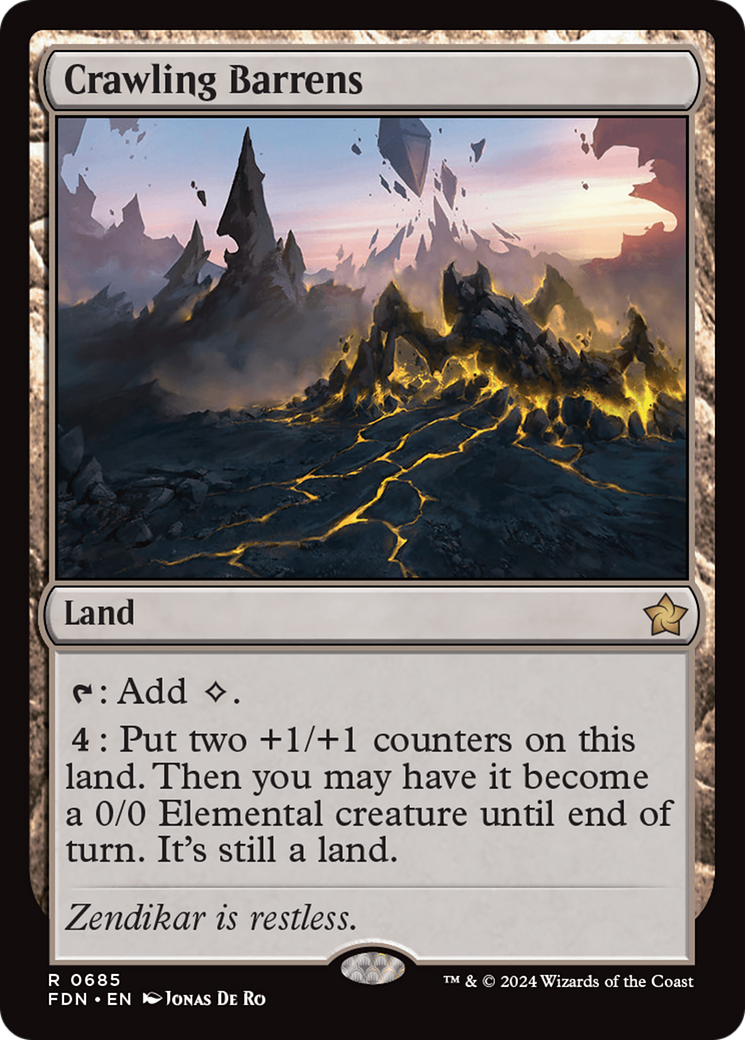 Crawling Barrens [Foundations] - Destination Retro