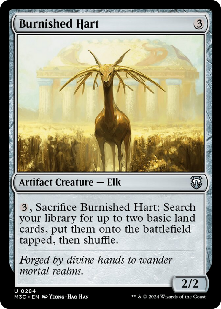 Burnished Hart (Ripple Foil) [Modern Horizons 3 Commander] - Destination Retro