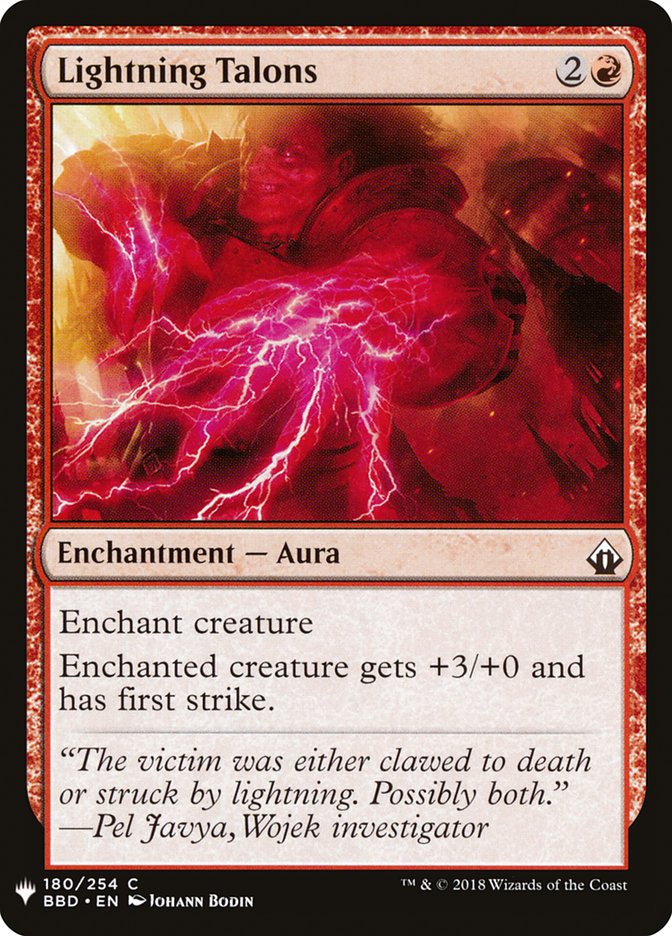 Lightning Talons [Mystery Booster] - Destination Retro