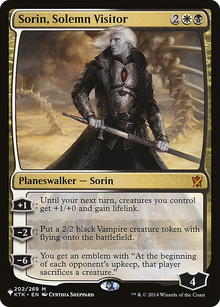 Sorin, Solemn Visitor [The List] - Destination Retro