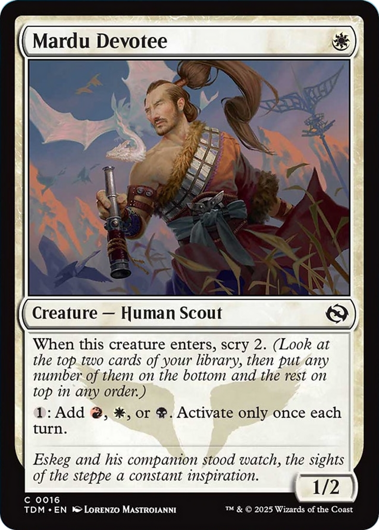Mardu Devotee [Tarkir: Dragonstorm] - Destination Retro