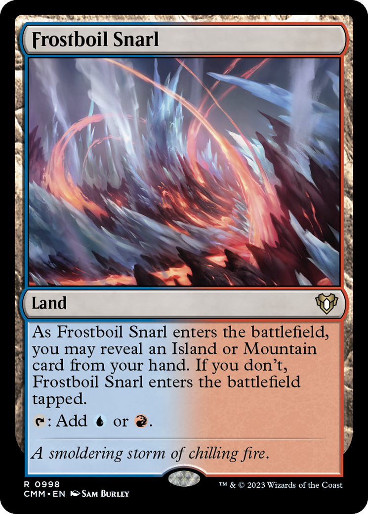 Frostboil Snarl [Commander Masters] - Destination Retro