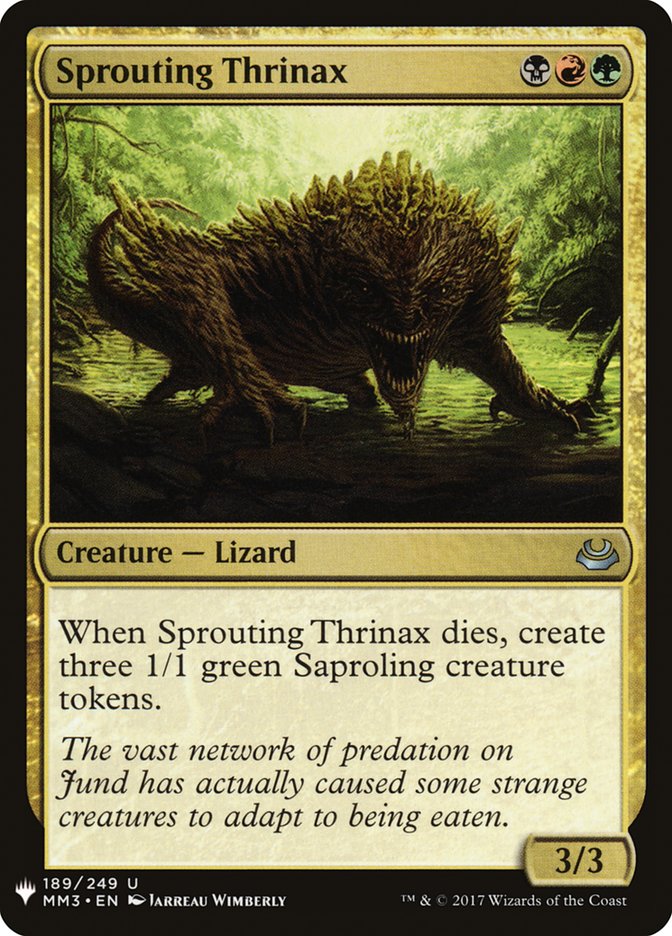 Sprouting Thrinax [Mystery Booster] - Destination Retro