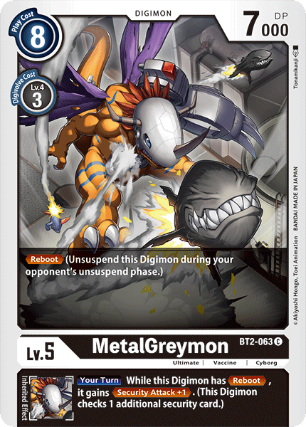 MetalGreymon [BT2-063] [Release Special Booster Ver.1.0] - Destination Retro