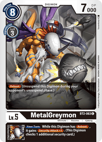 MetalGreymon [BT2-063] [Release Special Booster Ver.1.0] - Destination Retro
