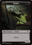 Demon Token [Duskmourn: House of Horror Tokens] - Destination Retro