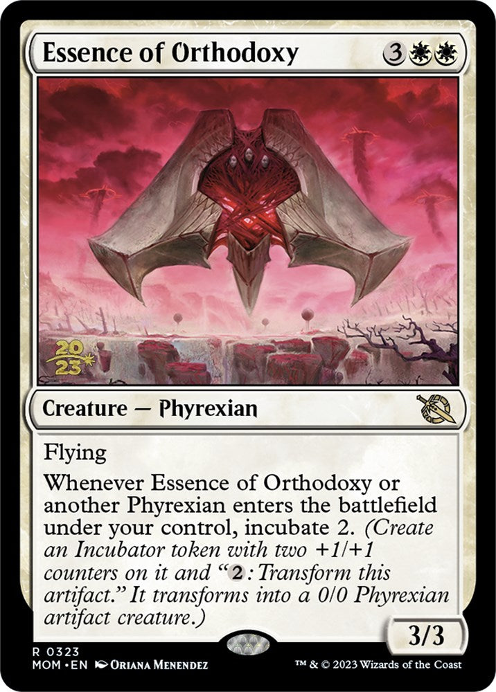 Essence of Orthodoxy [March of the Machine Prerelease Promos] - Destination Retro