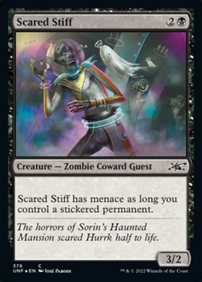Scared Stiff (Galaxy Foil) [Unfinity] - Destination Retro