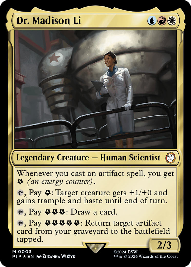 Dr. Madison Li [Fallout] - Destination Retro