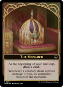 The Monarch // Dwarf Berserker Double-Sided Token [Commander Masters Tokens] - Destination Retro