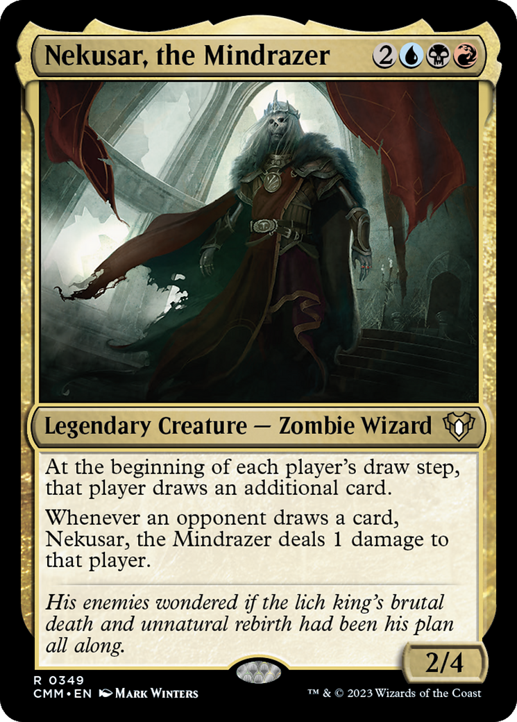 Nekusar, the Mindrazer [Commander Masters] - Destination Retro