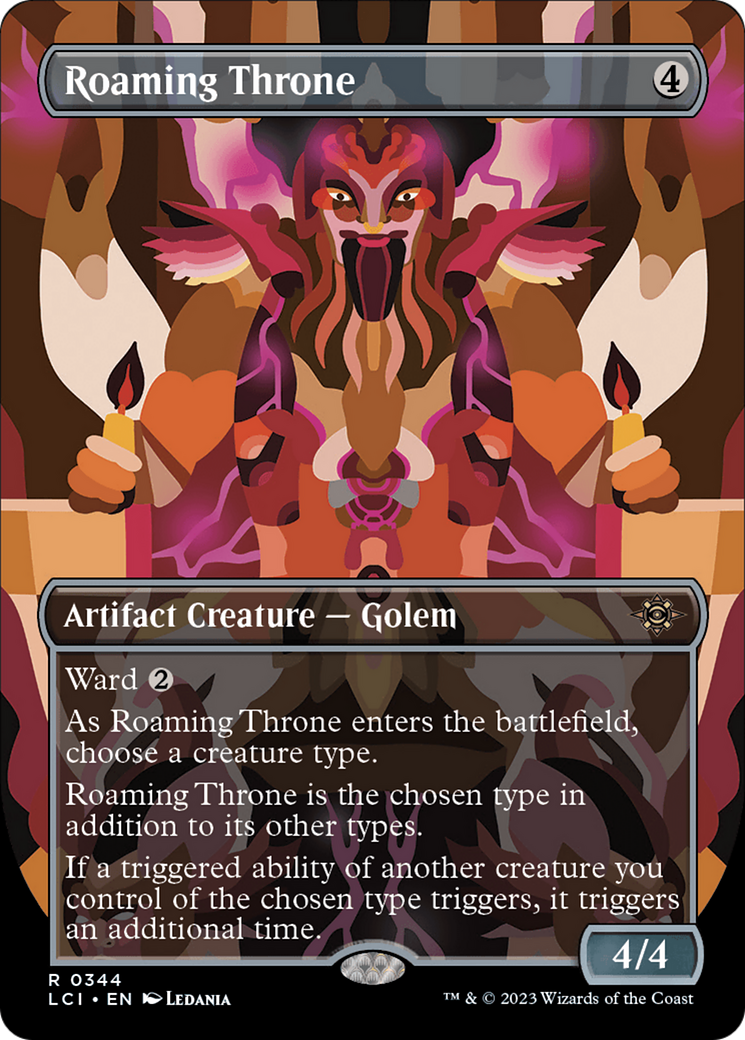 Roaming Throne (Borderless) [The Lost Caverns of Ixalan] - Destination Retro