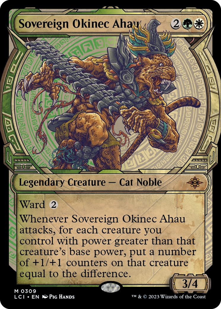 Sovereign Okinec Ahau (Showcase) [The Lost Caverns of Ixalan] - Destination Retro