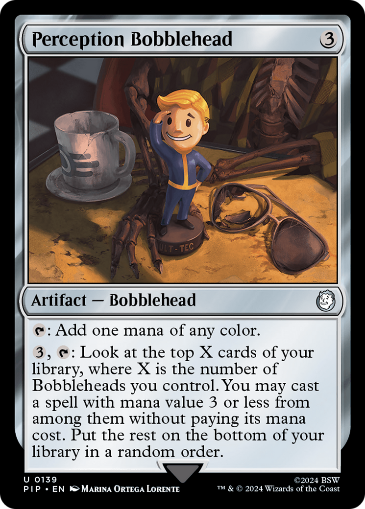 Perception Bobblehead [Fallout] - Destination Retro