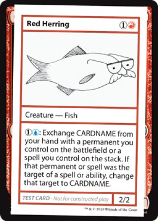 Red Herring (2021 Edition) [Mystery Booster Playtest Cards] - Destination Retro