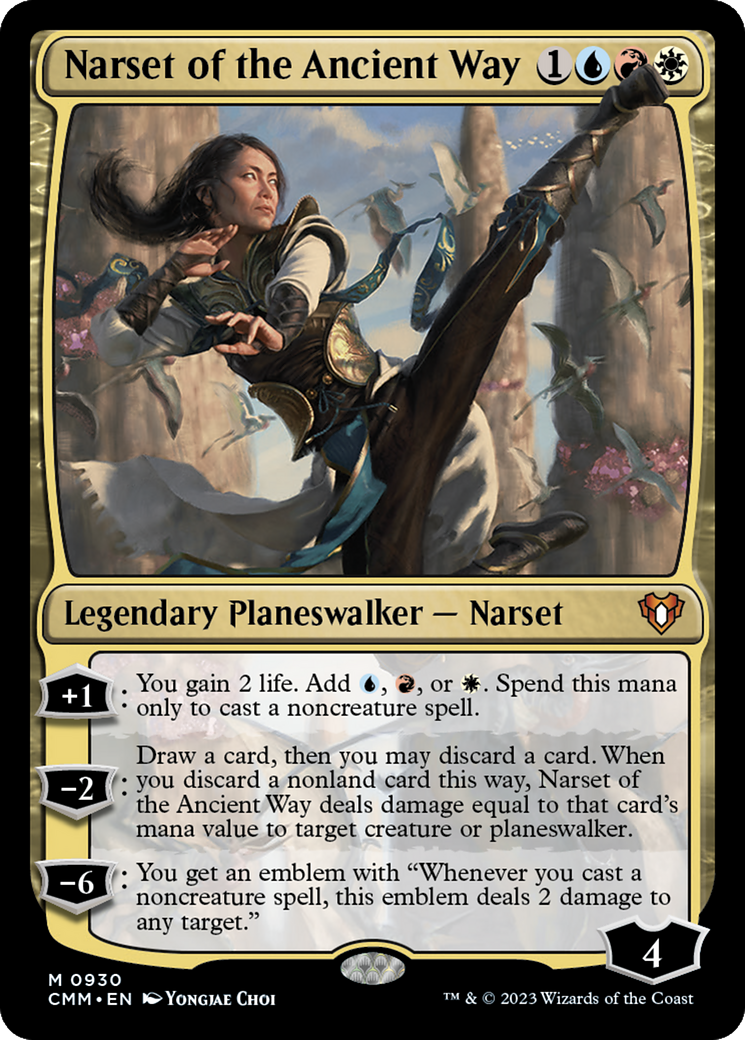 Narset of the Ancient Way [Commander Masters] - Destination Retro