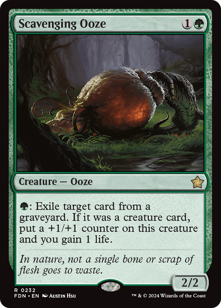 Scavenging Ooze [Foundations] - Destination Retro