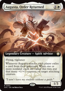 Augusta, Order Returned (Extended Art) [Secrets of Strixhaven Commander] - Destination Retro