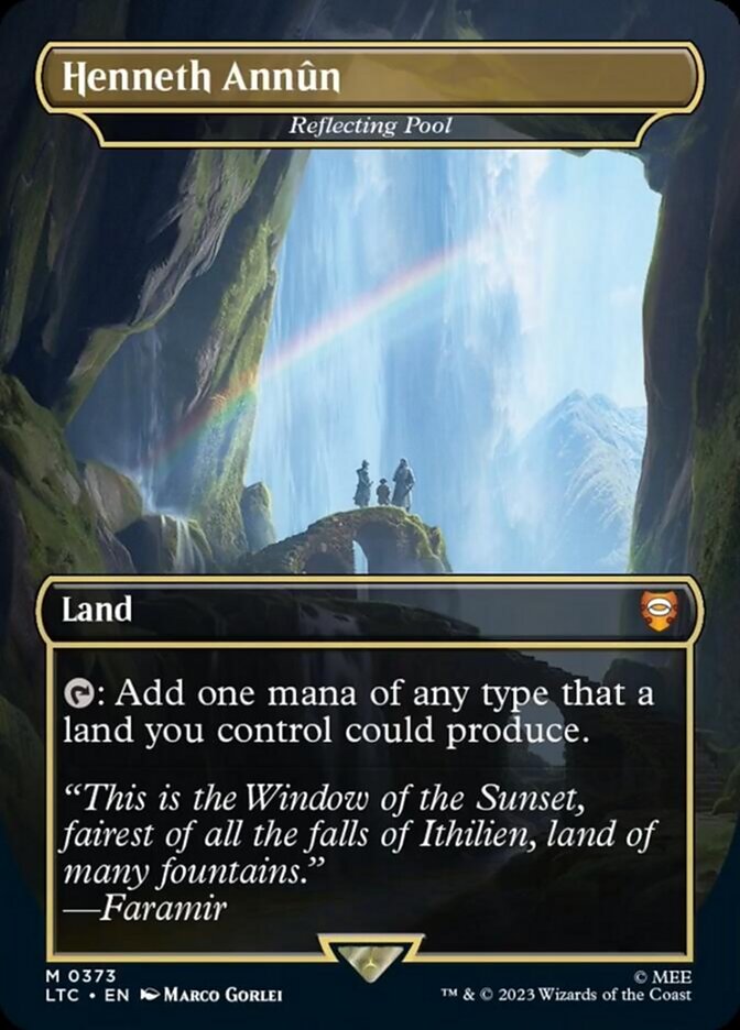 Henneth Annun - Reflecting Pool [The Lord of the Rings: Tales of Middle-Earth Commander] - Destination Retro