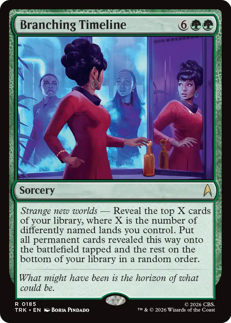 Branching Timeline [Star Trek] - Destination Retro
