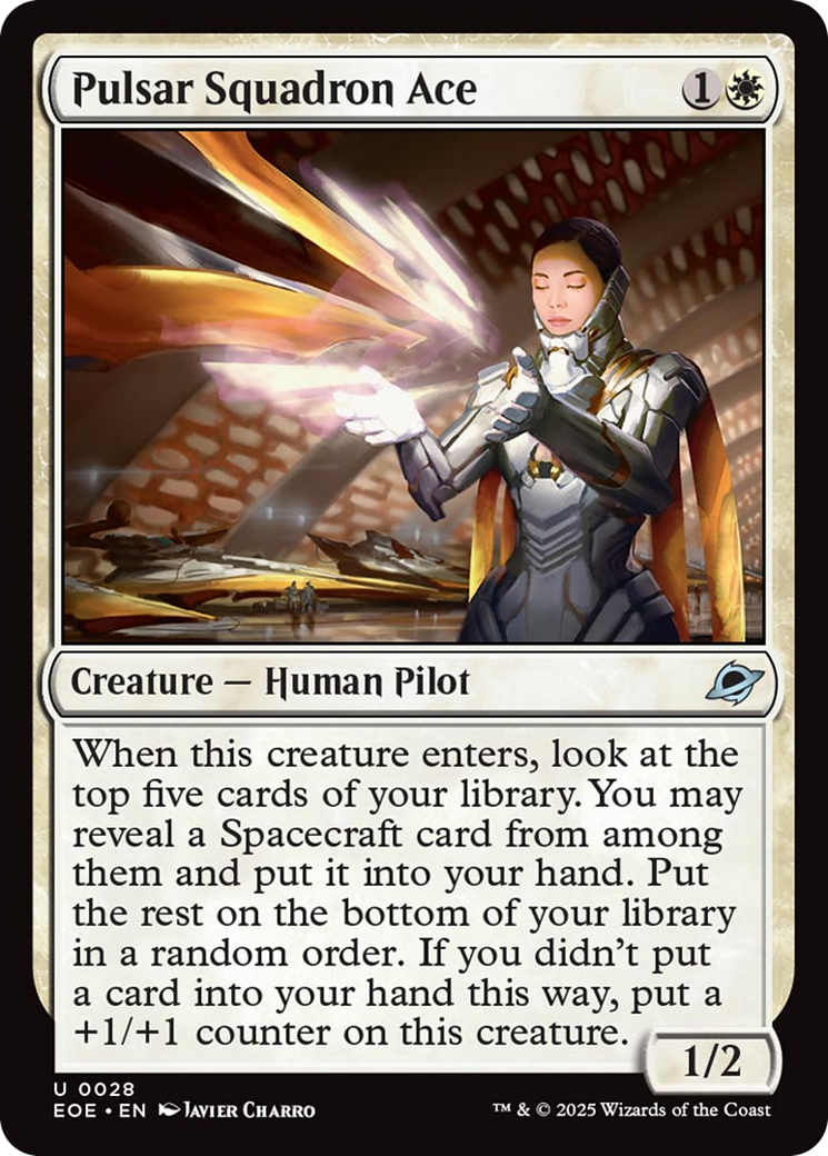 Pulsar Squadron Ace [Edge of Eternities] - Destination Retro