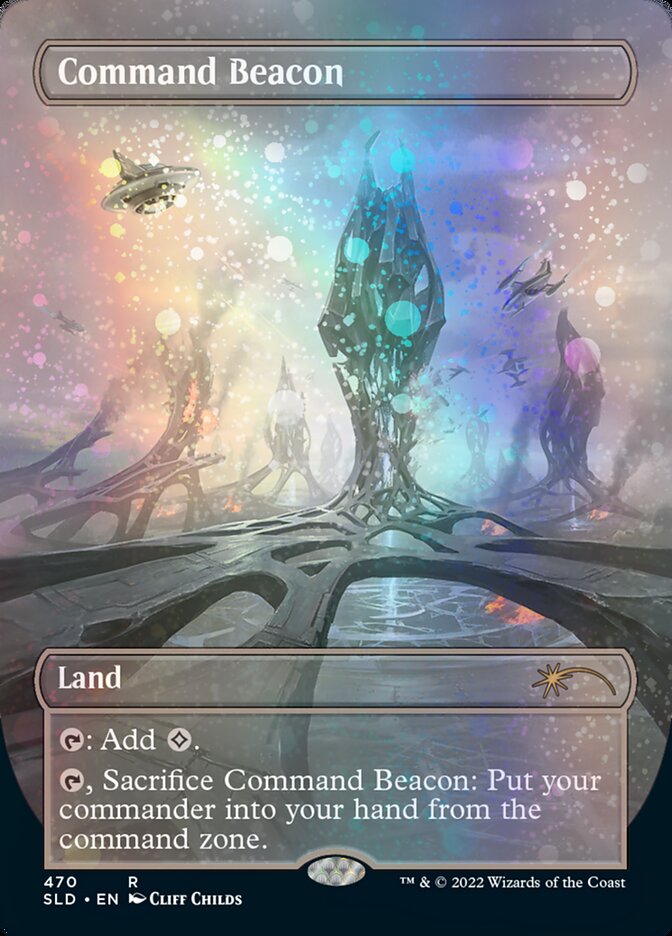 Command Beacon (Galaxy Foil) [Secret Lair Drop Series] - Destination Retro
